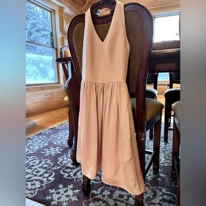 Blush color skater dress